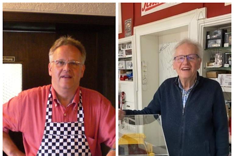 Retterath: Als Chefkoch und 25 Jahre später im Fan-Shop seiner Tankstelle 