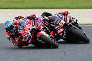 Marc Marquez im Duell mit Jorge Martin