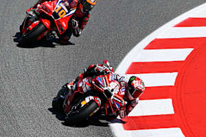 Pecco Bagnaia in Barcelona