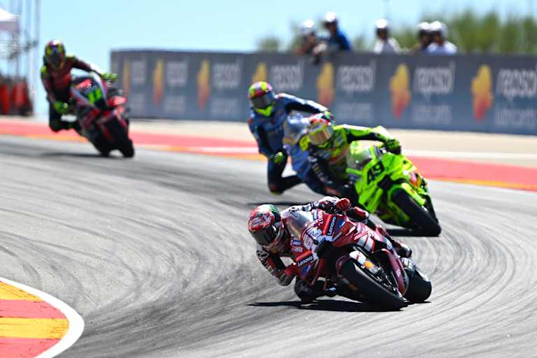 Pecco Bagnaia hatte auch in Aragon kein gutes Gefühl