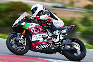 Tommy Bridewell beim Portimao-Test