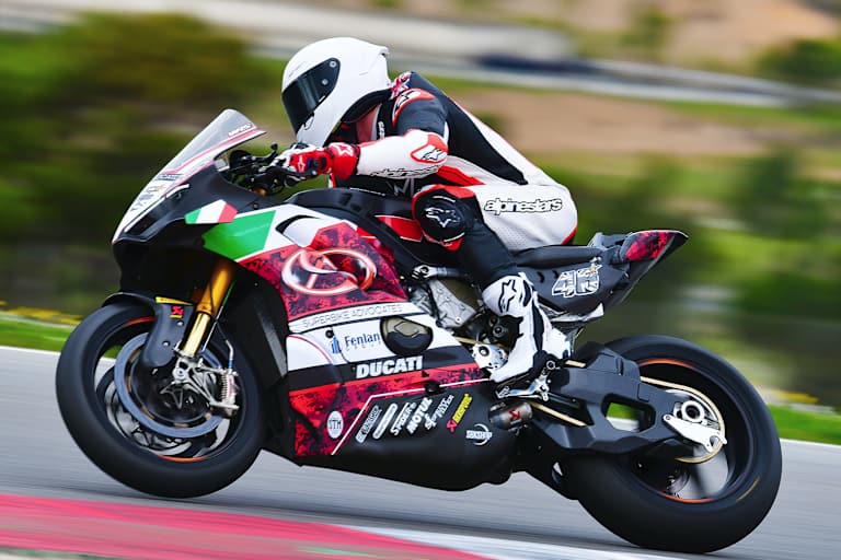 Tommy Bridewell beim Portimao-Test