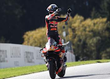 Pedro Acosta gewann sein erstes MotoGP-Rennen
