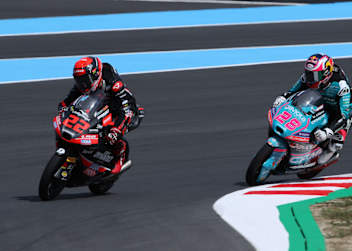 David Almansa setzte sich in Motegi gegen Maximo Quiles durch