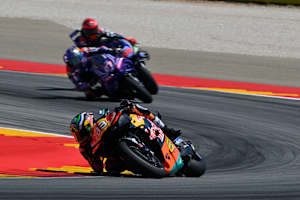 Brad Binder hatte ein turbulentes Rennen