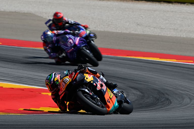 Brad Binder hatte ein turbulentes Rennen