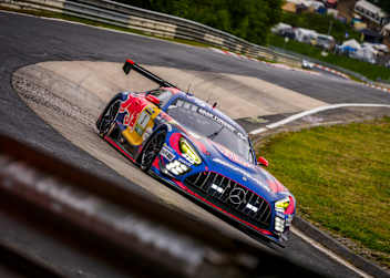 Da war die Welt noch in Ordnung: Verstappens GT3 lief lange einwandfrei