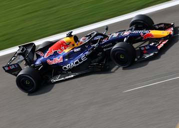 Max Verstappen in Bahrain
