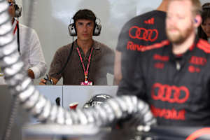 Marc Marquez als Gast von Audi in Barcelona