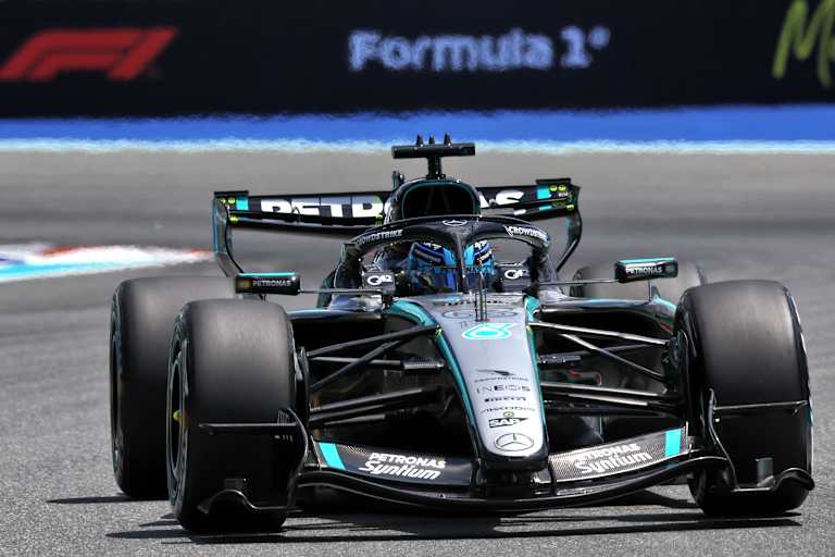 George Russell (Mercedes) in Miami