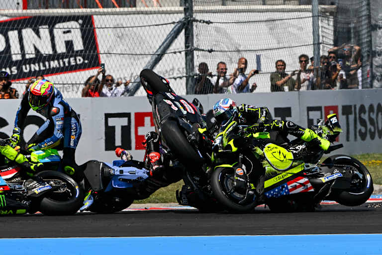 Jorge Martin verursachte in Ungarn einen Massencrash