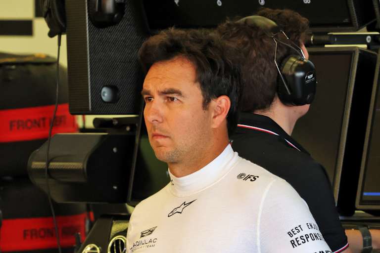 Sergio Pérez (Cadillac) braucht viel Geduld