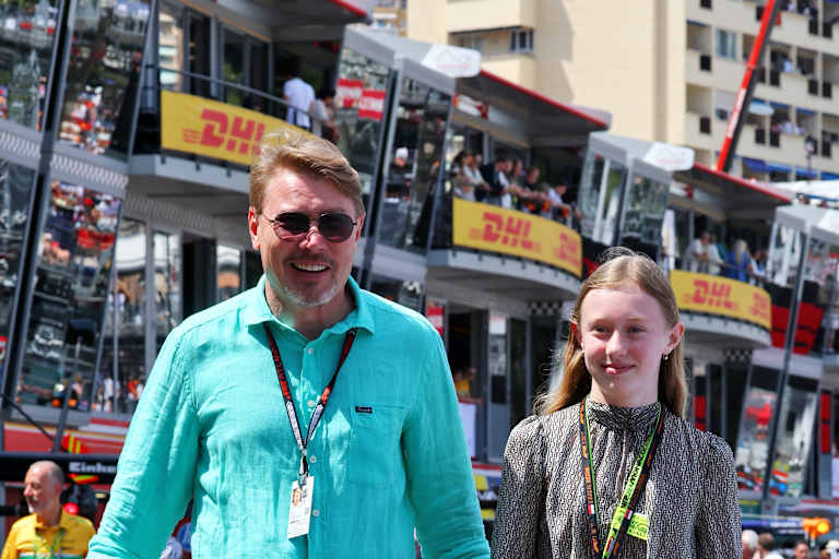 Mika und Ella Häkkinen