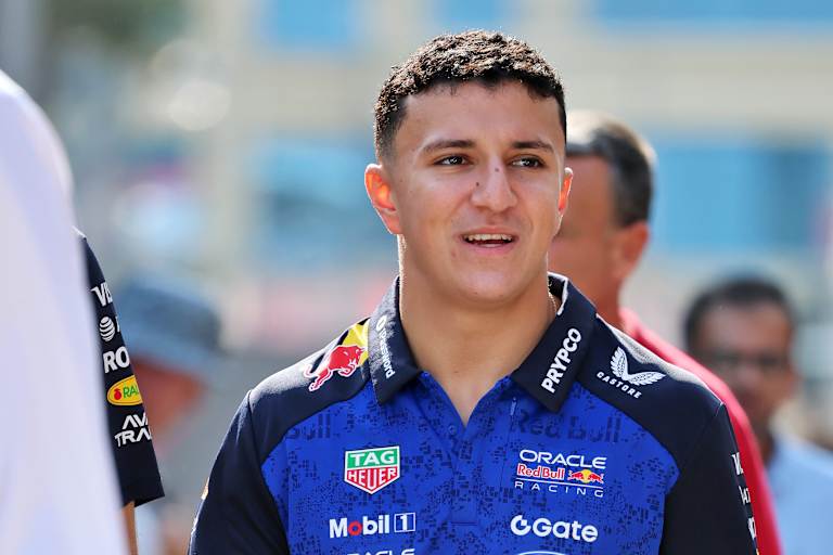 Red Bull Racing-Pilot Isack Hadjar