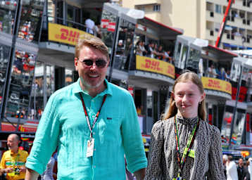 Mika und Ella Häkkinen