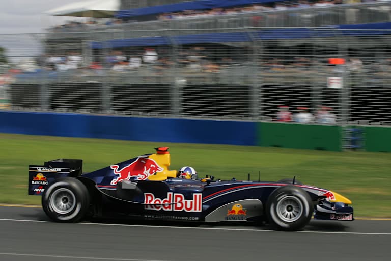 David Coulthard 2005 in Melbourne