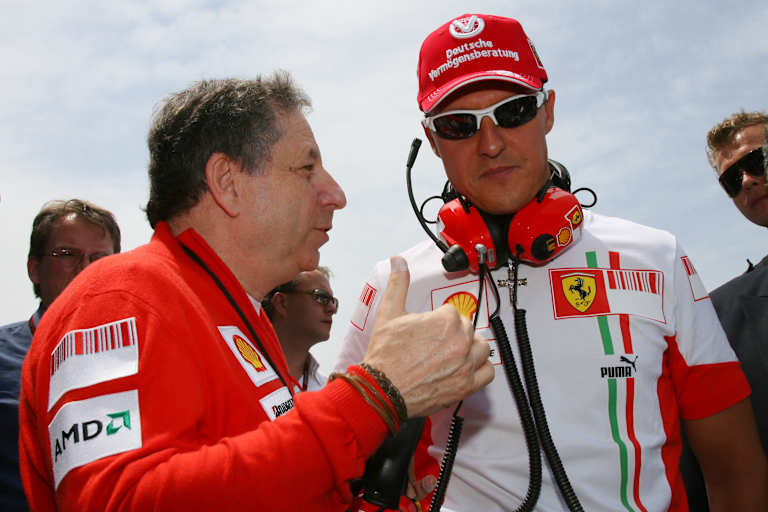 Jean Todt und Michael Schumacher 2007