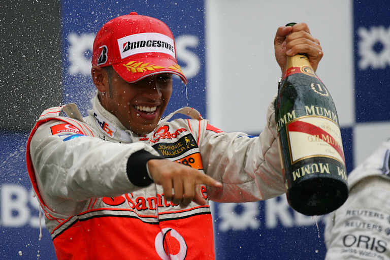 2007 feierte Lewis Hamilton im McLaren seinen ersten GP-Sieg in Kanada