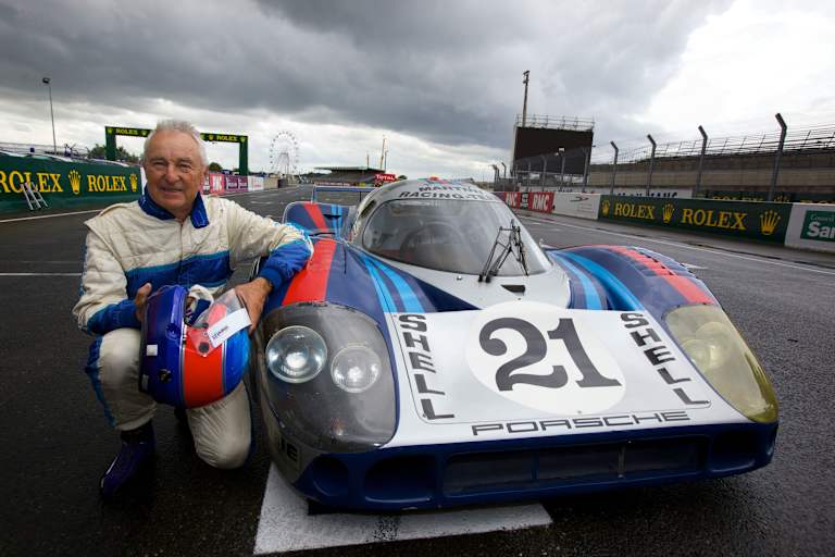 Der frühere Renault-Rennchef und Porsche-Pilot Gérard Larrousse