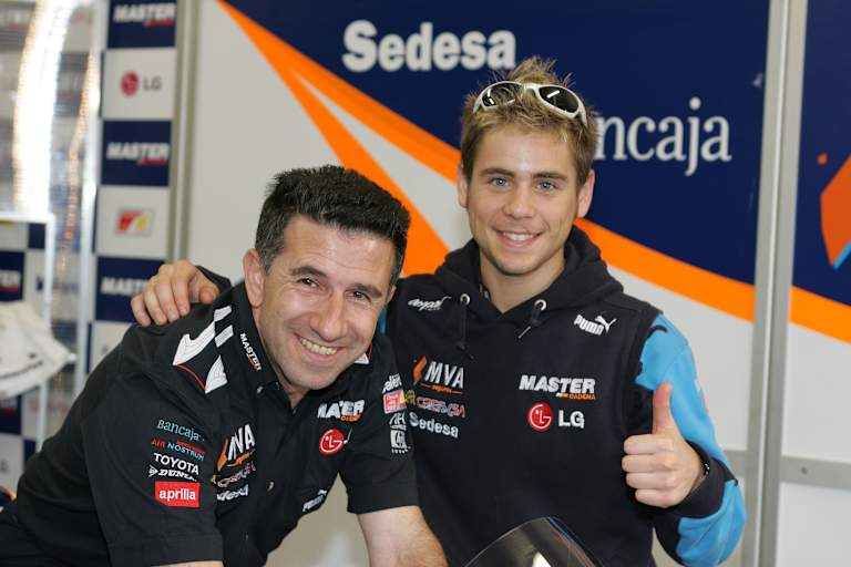 Vor 20 Jahren: Jorge Martinez (li.) mit Alvaro Bautista