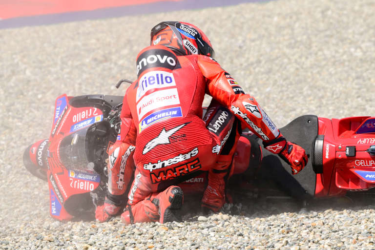 Die Stürze von Marc Marquez sind kaum noch zu zählen