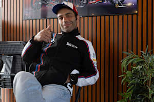 Danilo Petrucci testet am 23. Juni mit seiner BMW M1000RR