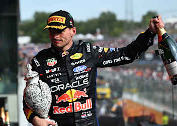 Max Verstappen nach Platz 2 auf dem Hungaroring