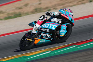 Maximo Quiles holte sich den Sieg beim Heimspiel in Aragon