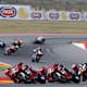 Aragón, Lauf 2: Drei Ducati vor zwei Bimota und der einzigen Kawasaki