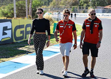 Nicolo Bulega (Mitte) in Estoril