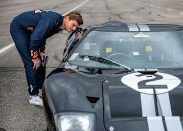 Max Verstappen und der Ford GT40