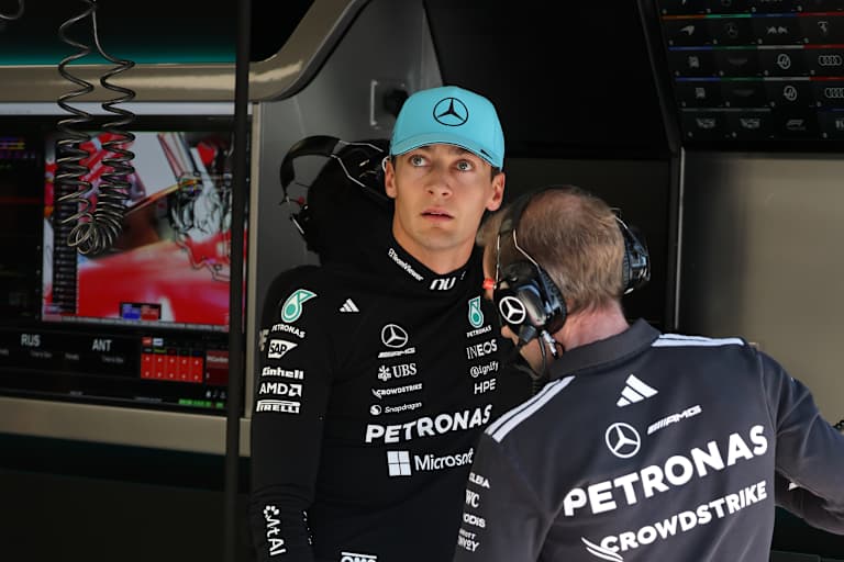 Mercedes-Pilot George Russell