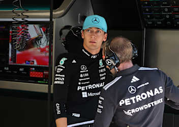 Mercedes-Pilot George Russell