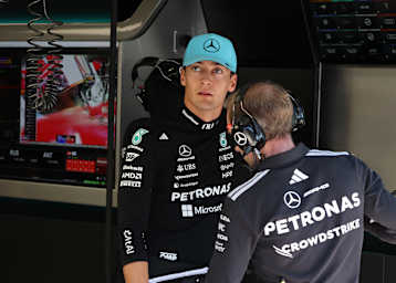 Mercedes-Pilot George Russell