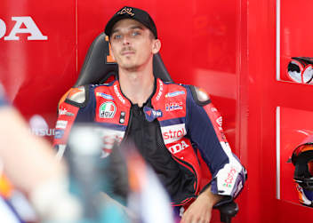 Luca Marini wurde beim Start weit zurückgeworfen