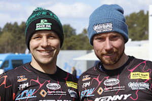 Strahlende Meister:Adrian Peter (li.) und Julian Zimmermann
