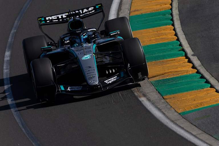 George Russell war im 3. Melbourne-Training deutlich schneller als der Rest