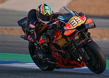 Brad Binder mit der KTM RC16 in Buriram