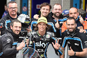 Nicolo Bulega fuhr von 2015 bis 2019 für das VR46-Team