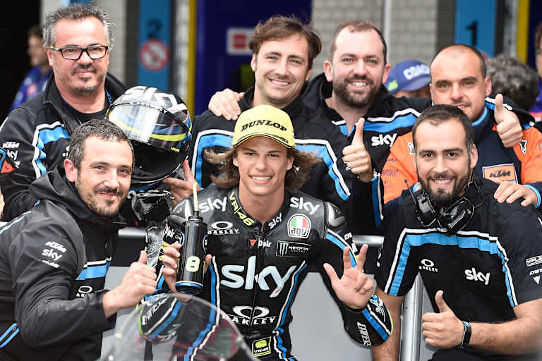 Nicolo Bulega fuhr von 2015 bis 2019 für das VR46-Team