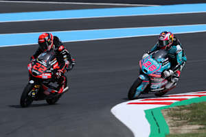 David Almansa setzte sich in Motegi gegen Maximo Quiles durch