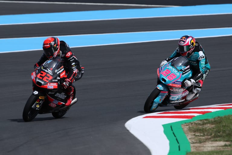 David Almansa setzte sich in Motegi gegen Maximo Quiles durch