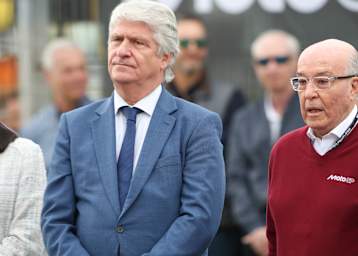 Jorge Viegas (links) mit Carmelo Ezpeleta