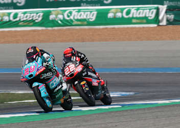 Maximo Quiles und David Almansa lieferten sich ein sehenswertes Duell