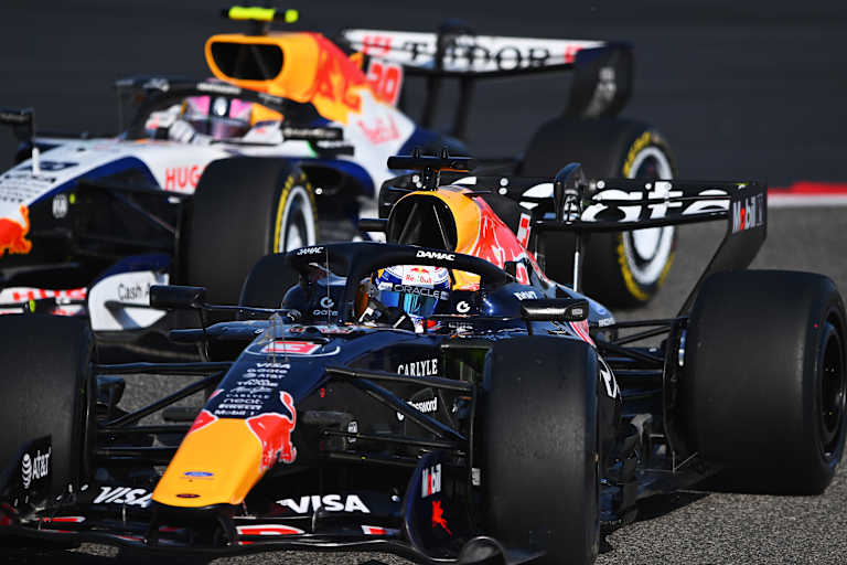Max Verstappen in Bahrain
