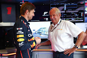 Max Verstappen und Dr. Helmut Marko