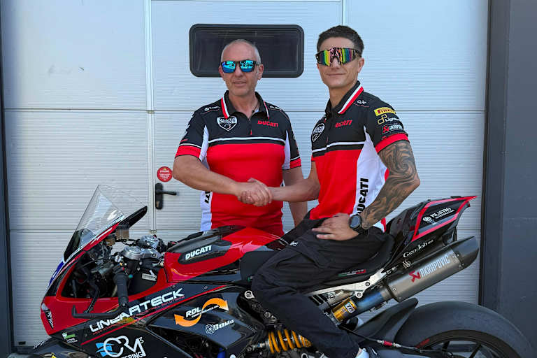 Héctor Garzó übernimmt ab Misano die Renzi-Ducati