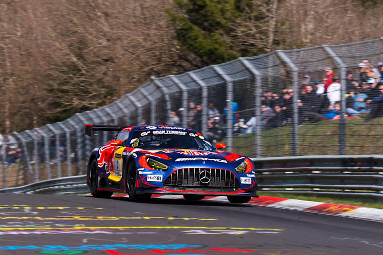 Max Verstappen mit seinem GT3-Mercedes