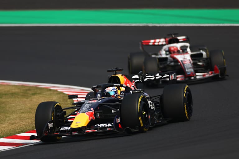 Max Verstappen in Suzuka