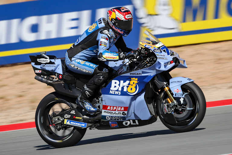 Alex Marquez (2.) kam 1,140 Sekunden hinter seinem Bruder ins Ziel